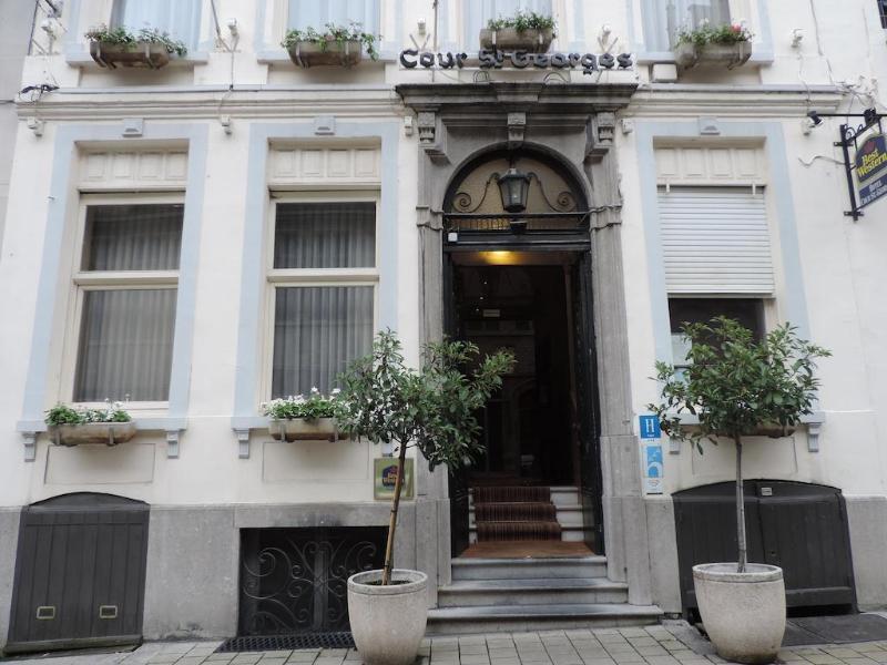 ホテル Cour St Georges ヘント エクステリア 写真