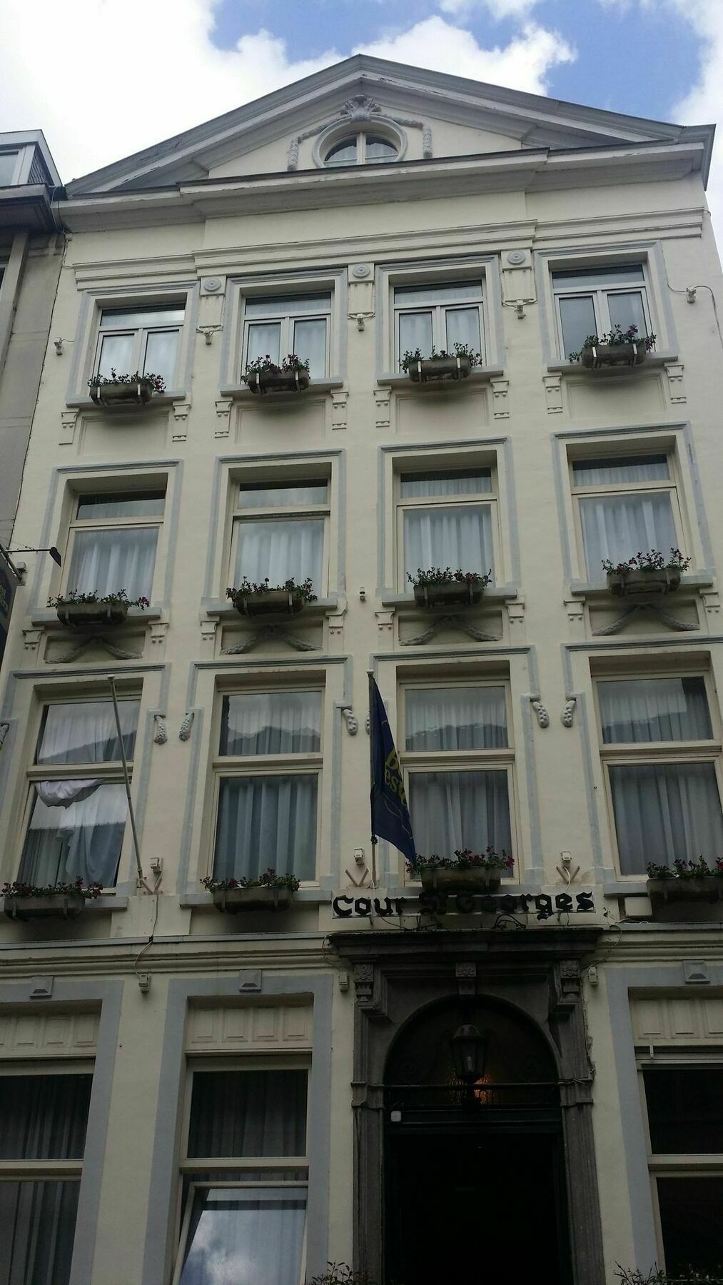 ホテル Cour St Georges ヘント エクステリア 写真