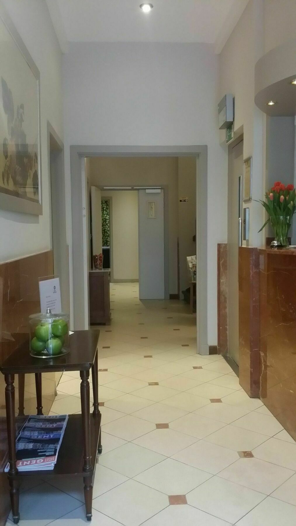 ホテル Cour St Georges ヘント エクステリア 写真